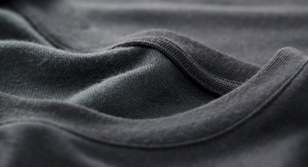 極暖純色圓領衫-男